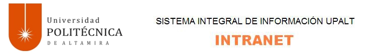 SISTEMA INTEGRAL DE INFORMACIÓN UPALT - SERVICIOS PARA PROFESORES